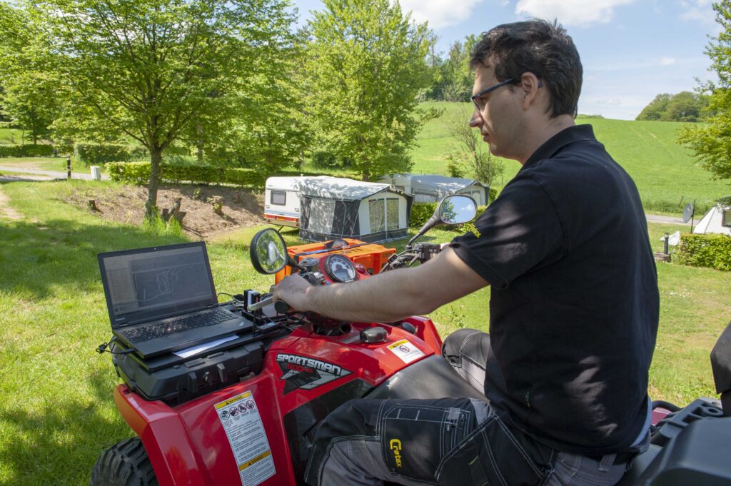 WiFi site survey meeting camping